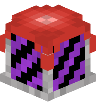 Firework Rocket (black / purple)