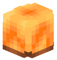 Himalayan Salt Lamp (orange, tall)