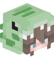 Girl with Dinosaur Costume