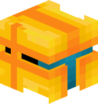 Golden Knight Helmet