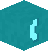 Cyan Round Bracket (open)