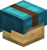 Leather Helmet (light blue)