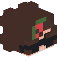 Woman with Watermelon Hair Clip