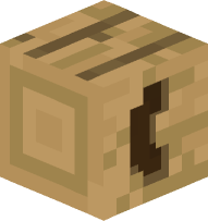 Oak Wood Round Bracket (open)