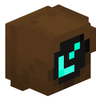 Brown Traffic Light - Back Left Arrow (on)