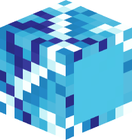 Glazed Terracotta Clock (light blue)