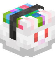 Trick or Treat Basket (white rabbit)