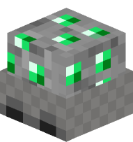 Minecart with Emerald Ore