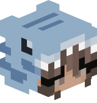 Girl with Shark Costume