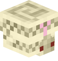 Albino Snake (upside down)