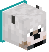 Collared Pale Wolf (cyan)