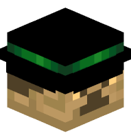 Sephia Steve with Hat (green)