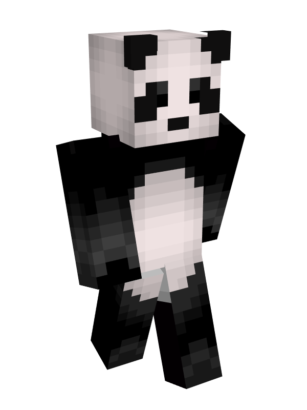 скин майнкрафт изображение Panda Steeve