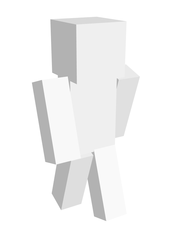 скин майнкрафт изображение White block